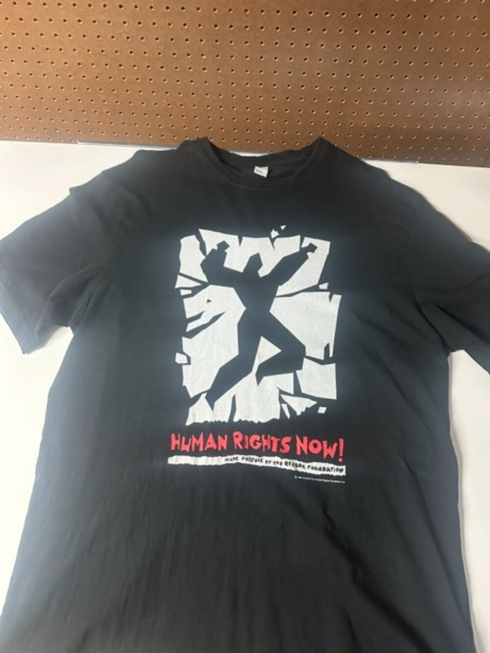 1988 Human Rights Now Concert World Tour T-Shirt Large Springsteen U2 Police